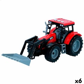 Tracteur avec Pelle Speed & Go 24,5 x 10 x 8,5 cm (6 Unités)