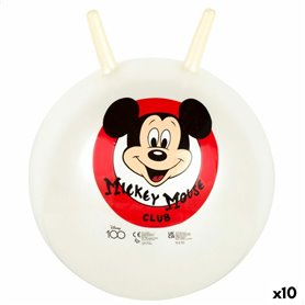 Boule à sauter Mickey Mouse Ø 45 cm (10 Unités)