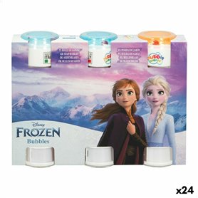 Set de souffleurs de bulles Frozen 3 Pièces 60 ml (24 Unités)
