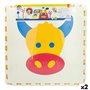 Tapis Puzzle Colorbaby 4 Pièces animaux 118 x 118 cm EVA (2 Unités)