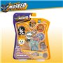 Figurines daction Eolo Super Masked 3 x 4,5 x 3,5 cm (12 Unités)