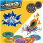 Figurines daction Eolo Super Masked 3 x 4,5 x 3,5 cm (12 Unités)