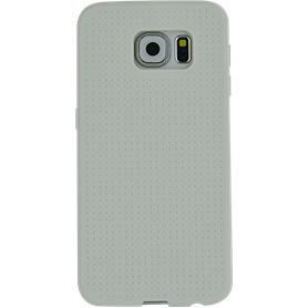 Coque en silicone blanche micro perforée pour Samsung Galaxy S6