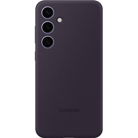 Coque Silicone Violet Foncé pour Samsung G S24+ Samsung