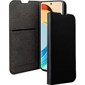 Etui Folio Wallet Honor Magic 6 Lite Support vidéo Noir - 65% Plastiqu