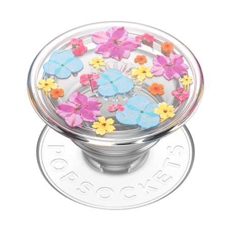 Pop Grip Standard Delicate Floral Translucent Popsockets