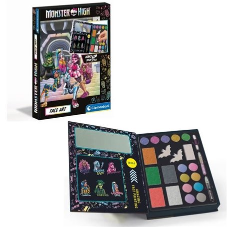 Monster High Coffret Maquillage  - Clementoni - Palette contentant des