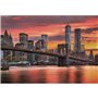 Clementoni - 1500p East River at Dusk - 59.2 x 84.3 cm - Avec poster