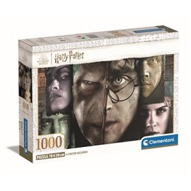 Clementoni - 1000p Harry Potter - 70 x 50 cm - Avec poster