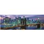 Clementoni - 1000p Panorama New York - 98 x 33 cm - Avec poster