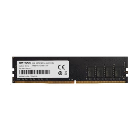 Mémoire RAM - HIKVISION - DDR4 16Go 3200MHz UDIMM, 288Pin, 1.35V, CL16