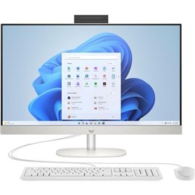 PC de Bureau HP All-in-One 27-cr0043nf - 27 FHD - Ryzen 5 7520U - RAM 