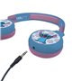 LEXIBOOK - Casque 2 en 1 Disney Stitch - Sans-fil Bluetooth 5.0 ou câb