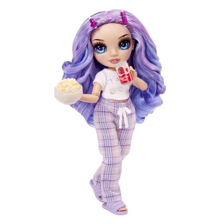 Junior High Pyjama Party - Poupée mannequin articulée 22 cm - Violet (