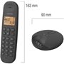 Téléphone fixe sans fil - LOGICOM - DECT ILOA 255T DUO - Noir - Avec r