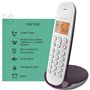 Téléphone fixe sans fil - LOGICOM - DECT ILOA 150 SOLO - Aubergine - S