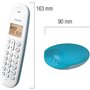 Téléphone fixe sans fil - LOGICOM - DECT ILOA 150 SOLO - Turquoise - S