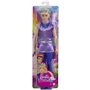 Poupée mannequin Barbie - Ken Prince Blond - HLC23 - Tunique satin vio