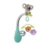 Fisher-Price Mobile Animaux 3 en 1 pour berceaux et poussettes avec jo