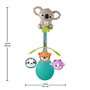 Fisher-Price Mobile Animaux 3 en 1 pour berceaux et poussettes avec jo