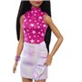 FASHIONISTA TOP ETOILES - BARBIE - HRH13 - POUPEE MANNEQUIN BARBIE