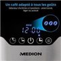 Cafetiere filtre programmable avec carafe - MEDION - MD 18458 - isothe