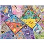 Nathan-POKEMON-Puzzle 2000 pieces - Les 16 types de Pokémon-4005556873