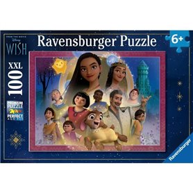 Ravensburger-Puzzle 100 pieces XXL - Le royaume des souhaits / Disney 