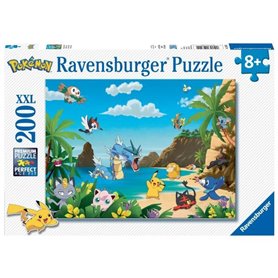 Puzzle 200 pieces XXL - Ravensburger - Attrapez-les tous ! - Pokémon -