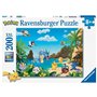 Puzzle 200 pieces XXL - Ravensburger - Attrapez-les tous ! - Pokémon -