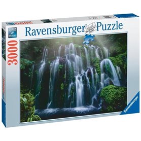 Puzzle 3000 pieces - Ravensburger - Chutes d'eau, Bali - Paysage et na
