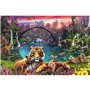 Ravensburger-Puzzle 3000 pieces - Tigres au lagon-4005556167197-A part