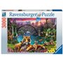 Ravensburger-Puzzle 3000 pieces - Tigres au lagon-4005556167197-A part