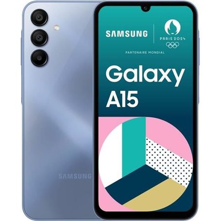 SAMSUNG Galaxy A15 Smartphone 128Go Bleu