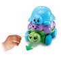 VTECH-FAMILLE EMPILO TORTUE (PLASTIQUE REUTILISE)