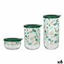 Set de Boites LAV Tropical Summer Verre 3 Pièces (6 Unités)