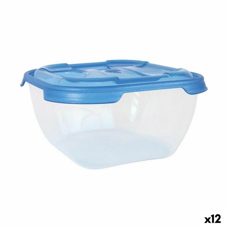 Ensemble de Boîtes à Lunch Tontarelli Nuvola 2 L Bleu Carré 2 Pièces (