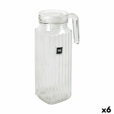 Carafe avec Couvercle et Doseur La Mediterránea Chrysler 1 L verre (6 