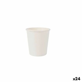 Set de Verres Algon Produits à usage unique Carton Blanc 20 Pièces 120