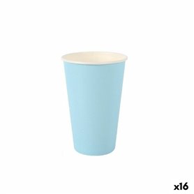 Set de Verres Algon Produits à usage unique Carton Bleu 7 Pièces 450 m