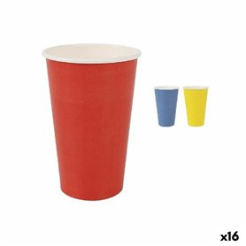 Set de Verres Algon Produits à usage unique Carton Multicouleur 10 Piè