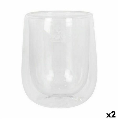 Set de Verres Santa Clara Thermique Verre Borosilicaté 2 Pièces (2 Uni