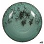 Assiette creuse La Mediterránea Aspe Turquoise Ø 22,7 x 5 cm (12 Unité