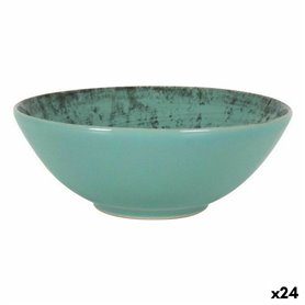 Bol La Mediterránea Aspe Turquoise Ø 16,3 x 6,1 cm (24 Unités)