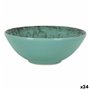 Bol La Mediterránea Aspe Turquoise Ø 16,3 x 6,1 cm (24 Unités)