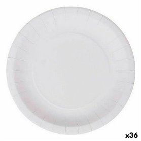 Service de vaisselle Algon Produits à usage unique Carton Blanc 25 Piè