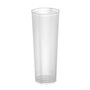 Lot de verres réutilisables Algon À Tube Transparent 6 Pièces 300 ml (