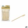 Ensemble de brochettes pour barbecue Algon Bambou 100 Pièces 13,5 cm (