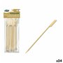 Ensemble de brochettes pour barbecue Algon Bambou 20 Pièces 18 cm (24 