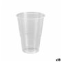 Lot de verres réutilisables Algon Plastique Transparent 12 Pièces 500 